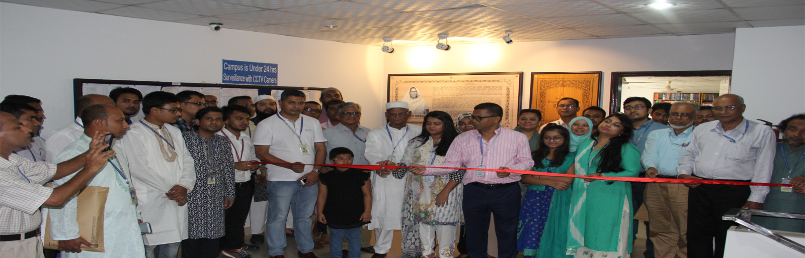 Grand opening of "Ratnagarva Alhaj Begum Ashrafunessa Library" 